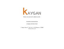 Tablet Screenshot of kamaksan.com